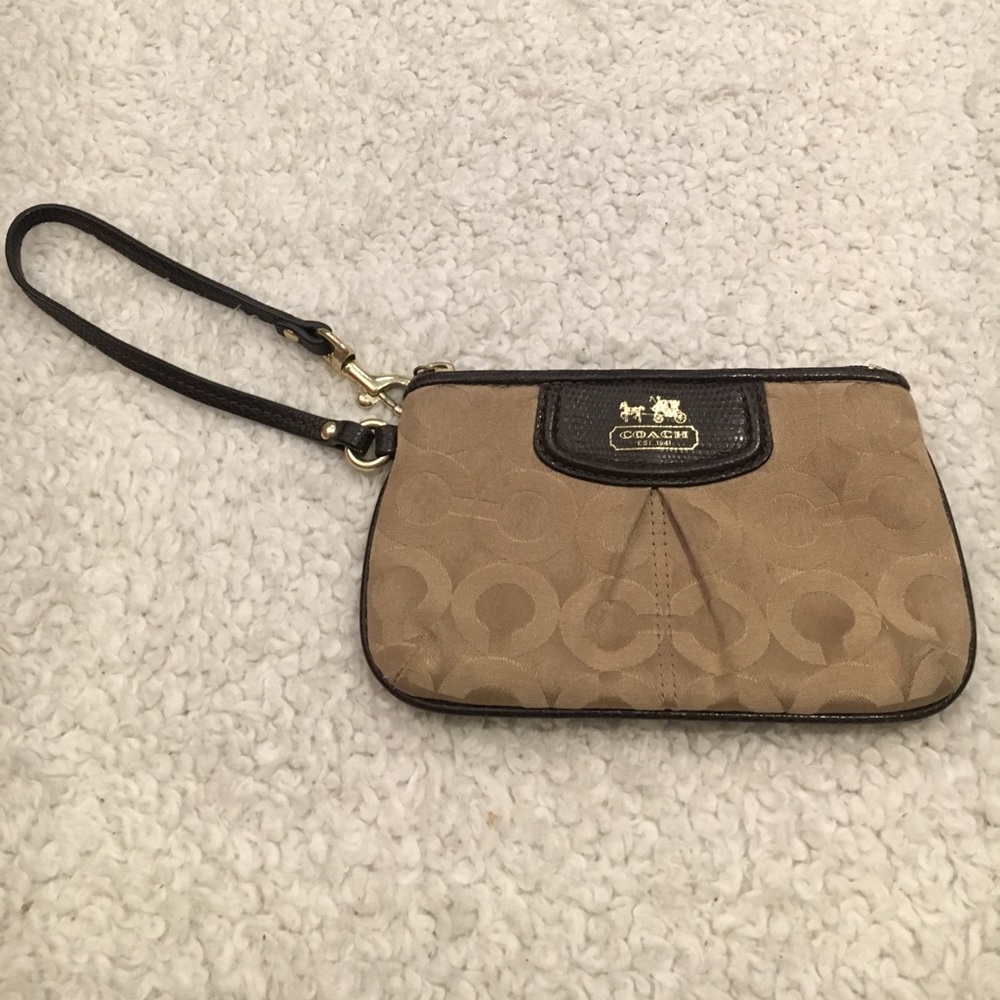 Coach wristlet