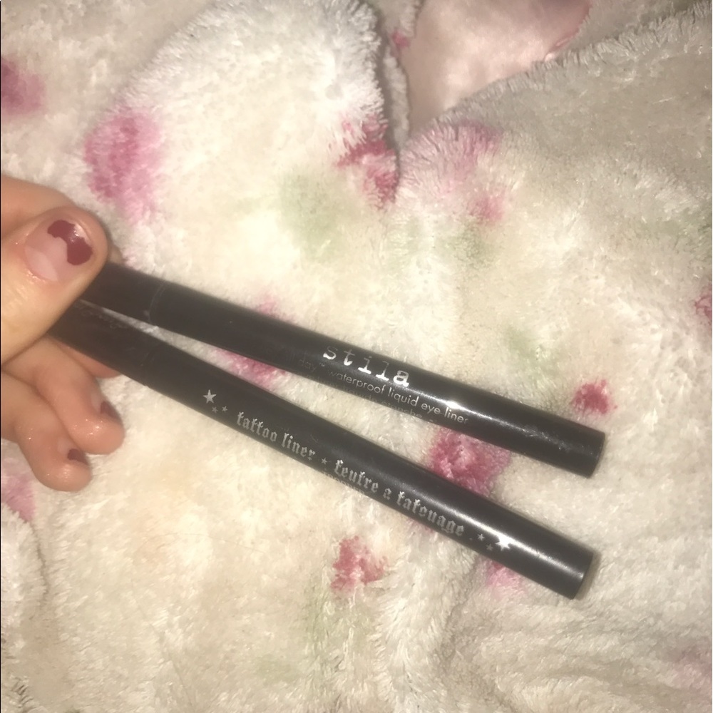 Stila and Kat Von D Liquid liners