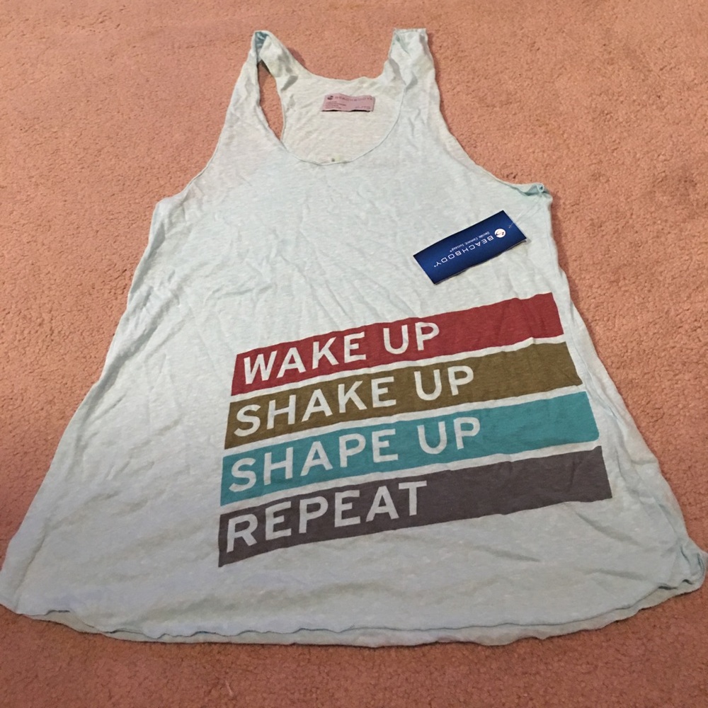 Light blue tank top
