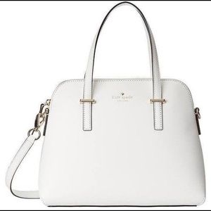 Kate spade white satchel cross body