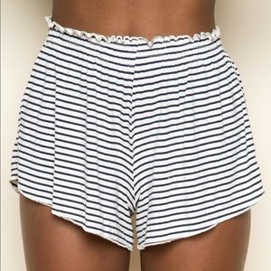 Brandy Melville Striped Ross Shorts
