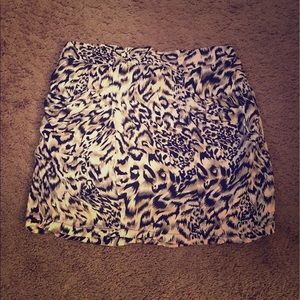 Mini skirt, cotton