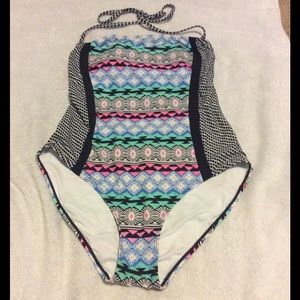 Tribal &a Polka Dot One Piece