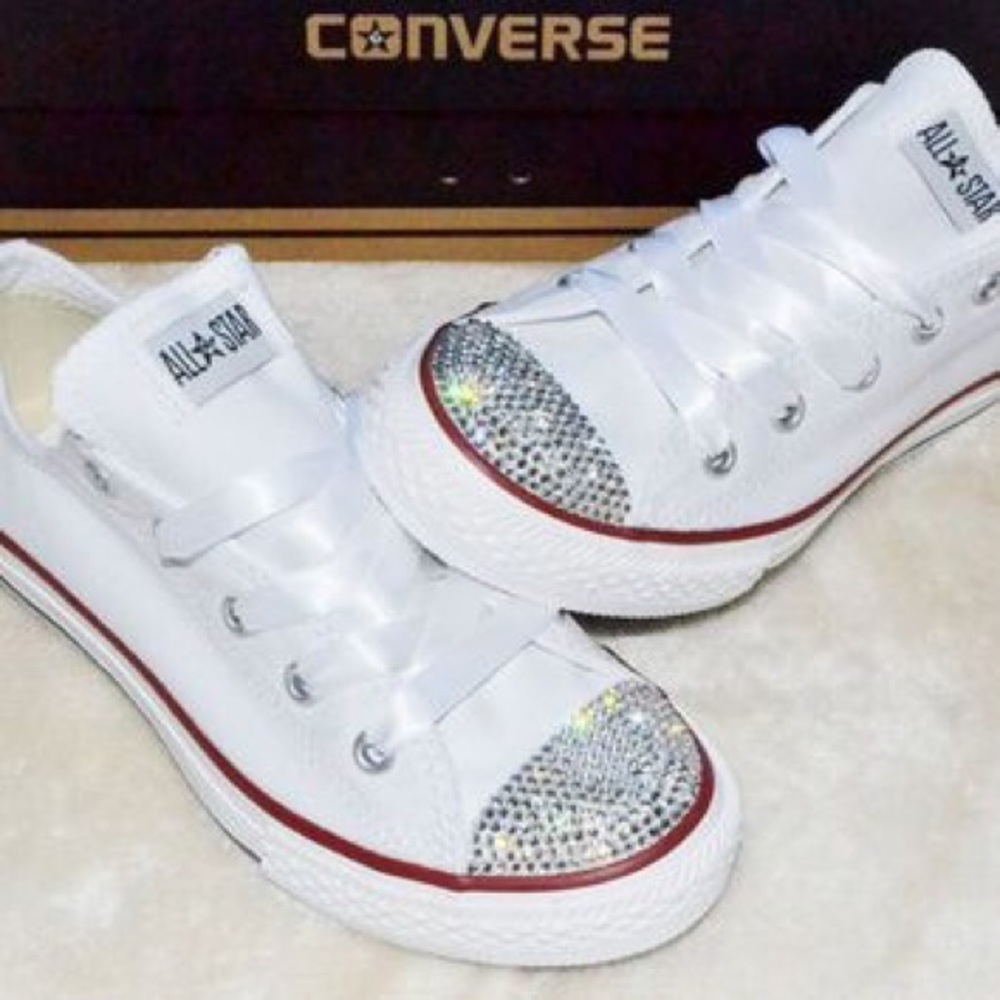 Swarovski converse bling shoes for prom?!