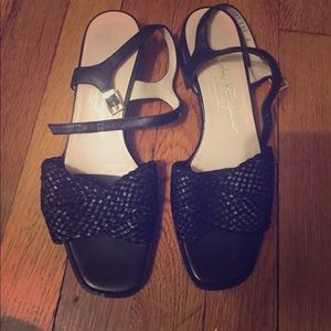 Black Ferragamo Sandals