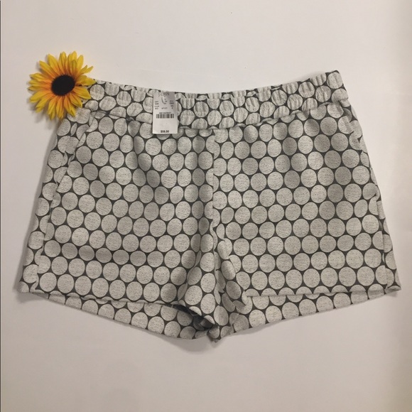 J. Crew Pants - 🆕 J.Crew 3" Polka-dot Boardwalk Pull-on short 8