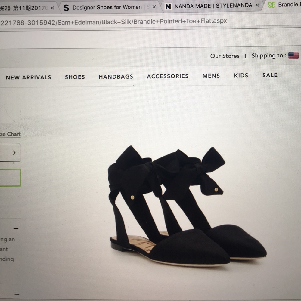 Brandie pointed toe flat - Picture 4 of 4