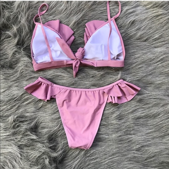 Boho ruffle bikini💐HOST PICK💐 - Picture 3 of 4