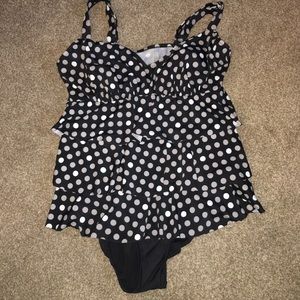 Polka Dot Swimsuit