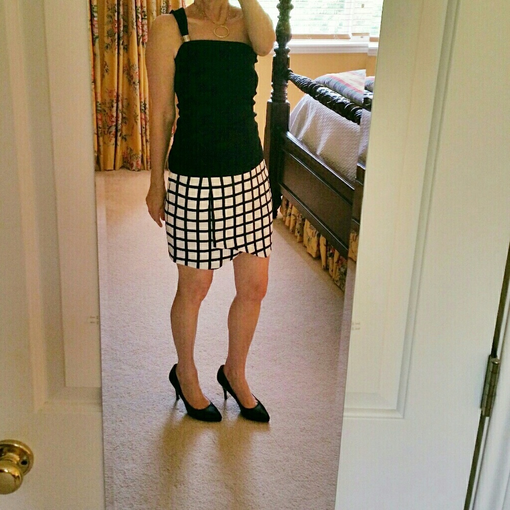 Forever 21 Faux Wrap Skirt
