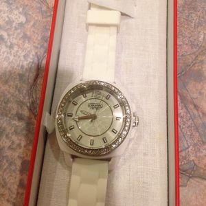 Coach silicon watch