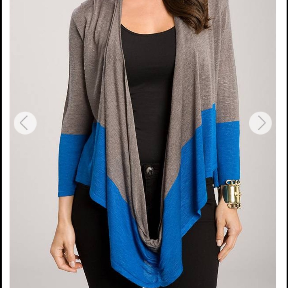 Marciano Drape Wrap - Gray Blue XS