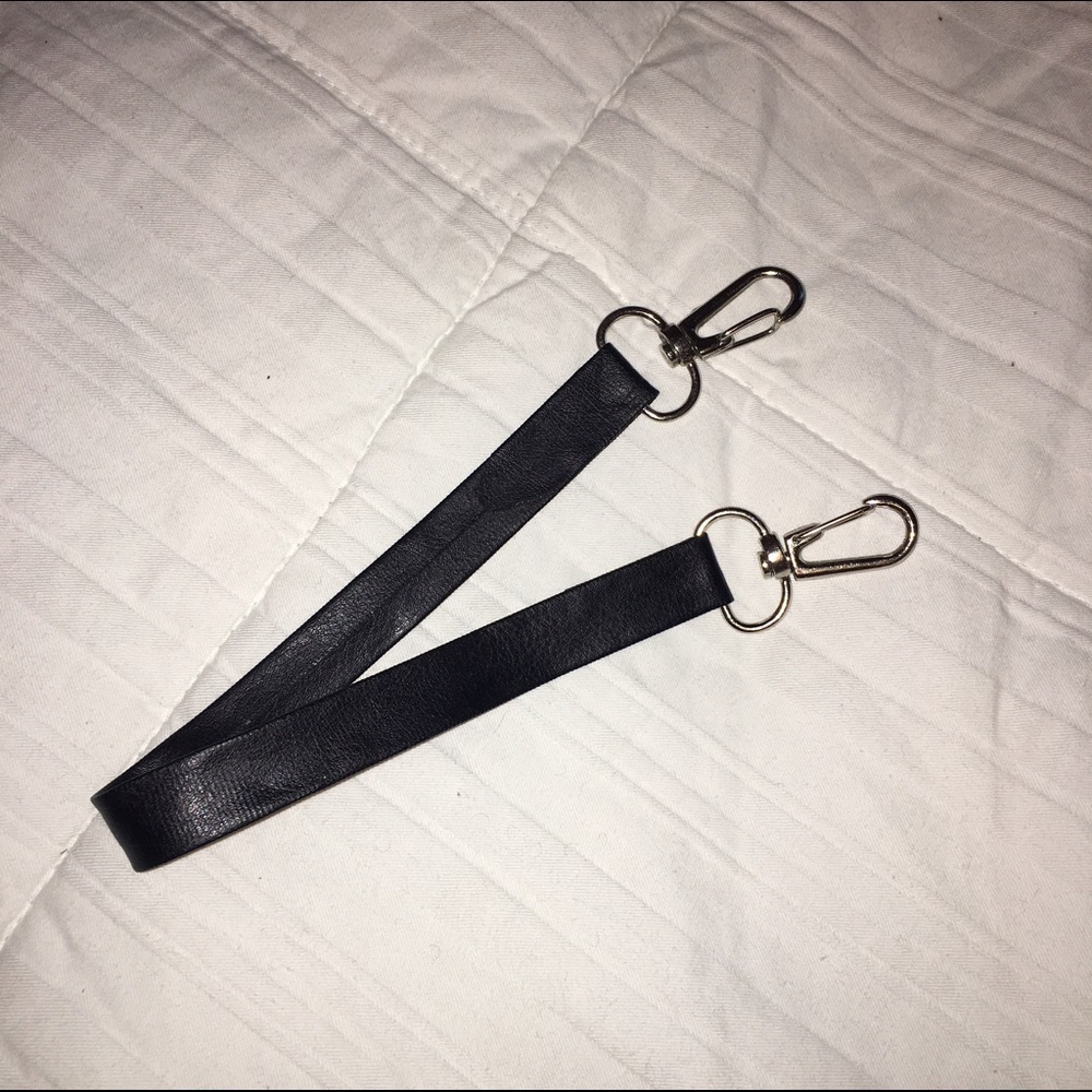 SOLD Black Leather Choker