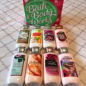 Bath and body works lotion.