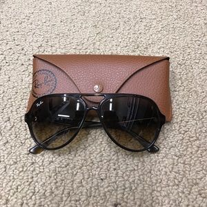 100% authentic ray-ban original cats aviators