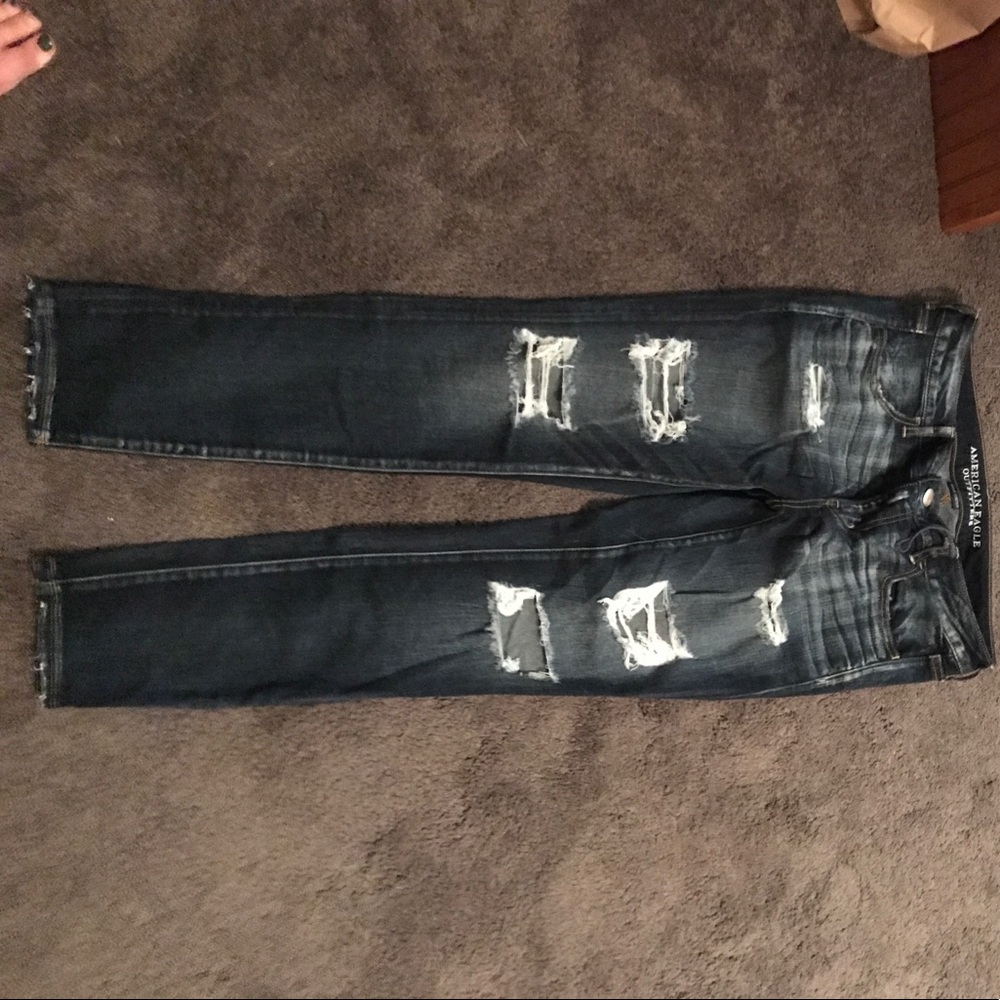 American eagle low rise jeggings.