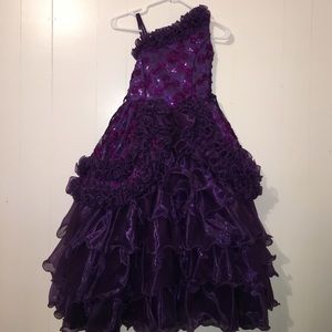 Purple dress size 8