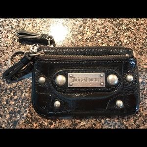 Juicy Couture Double Zip Keychain Pouch