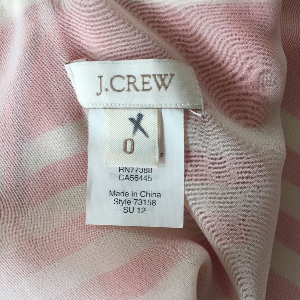 J. Crew • Striped silk dress - Picture 5 of 8