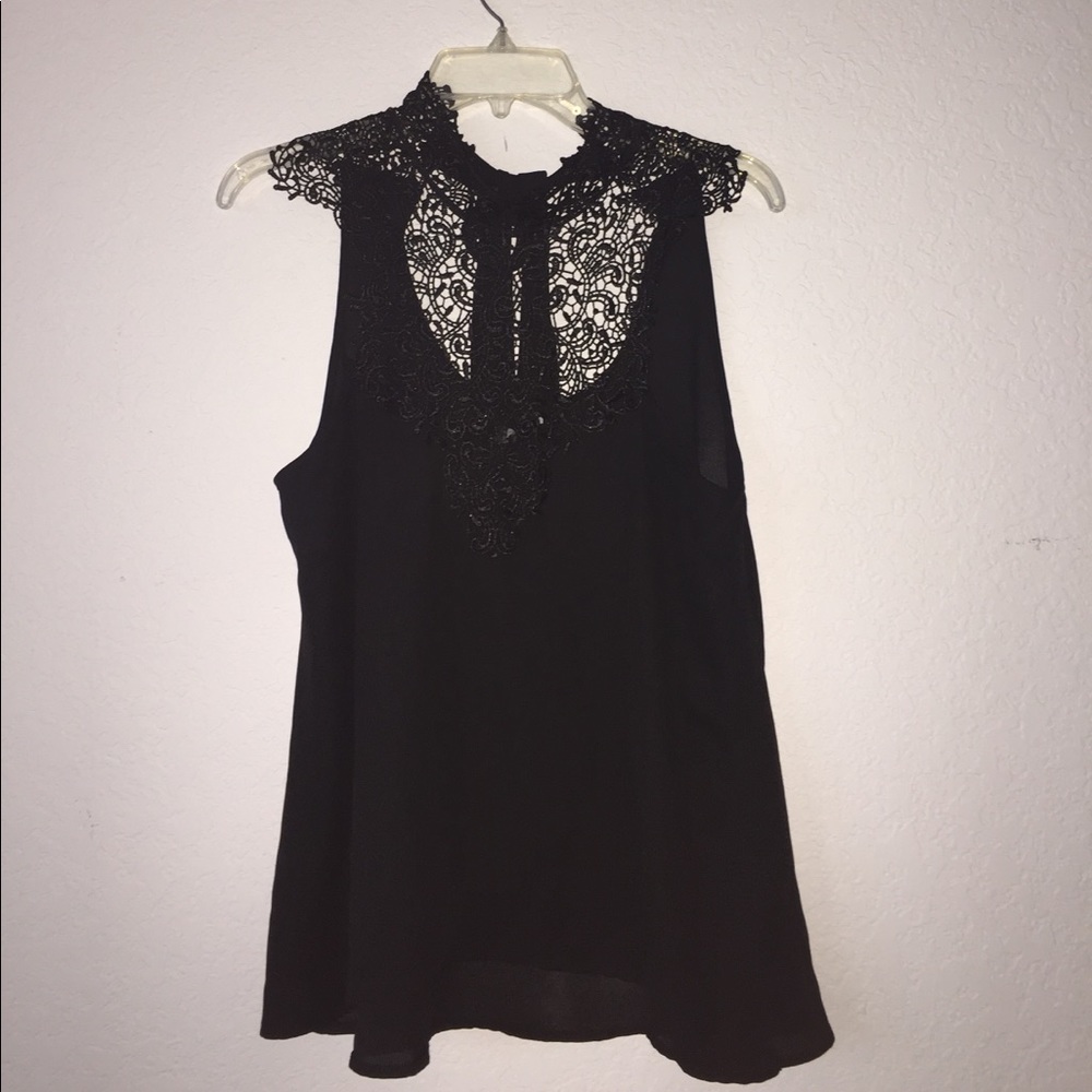 Black blouse brand new condition worn once