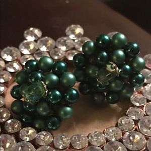 Vintage clip earrings