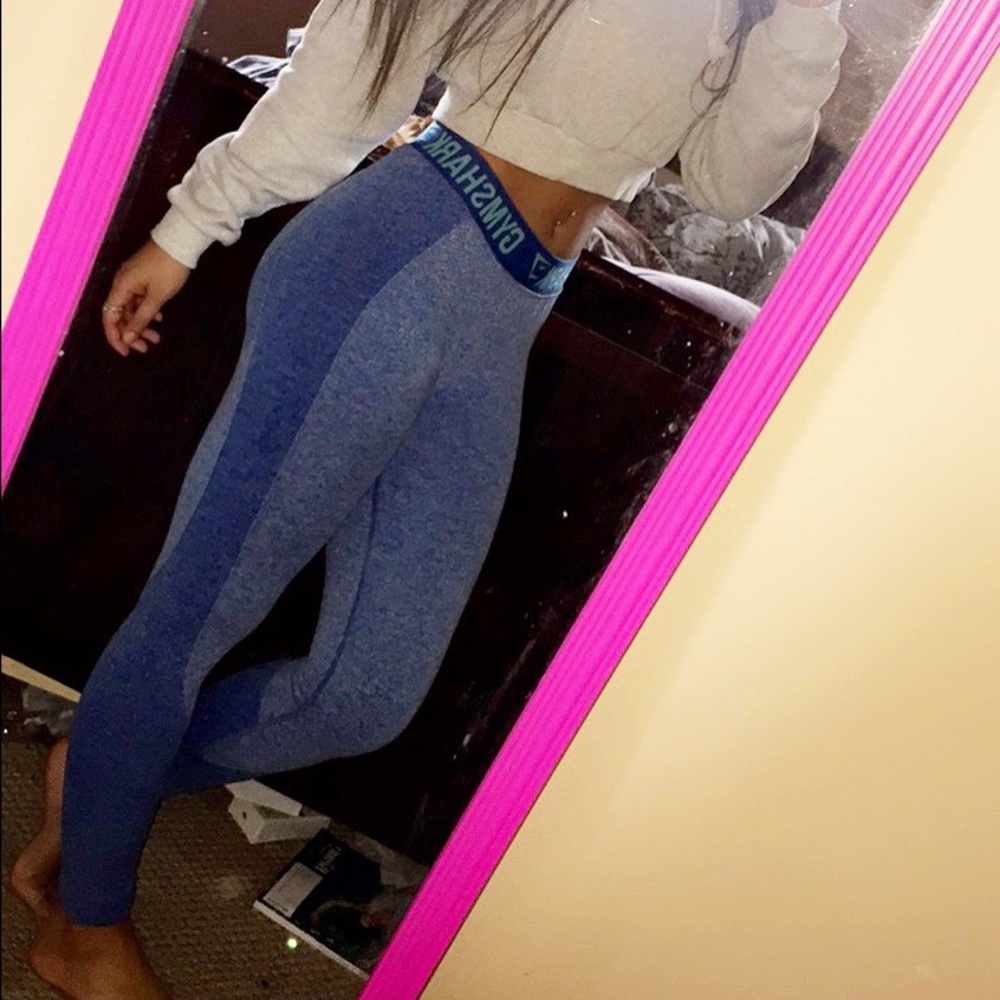 SOLD Gymshark Flex Leggings in XS color BLUE