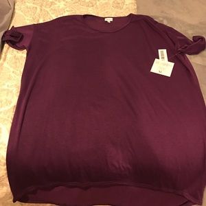 Great Lularoe purple Irma