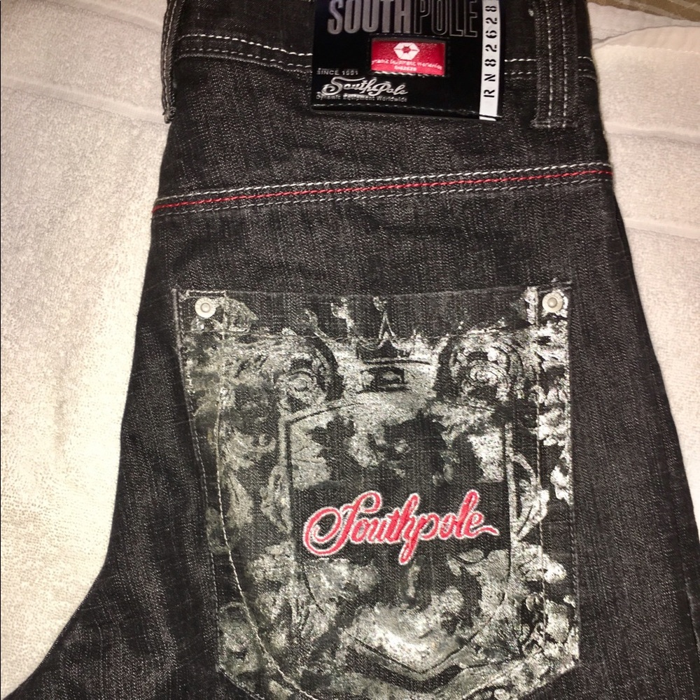 South Pole,  Denim Shorts Long Size 32