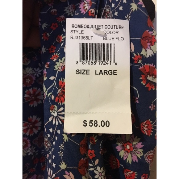 Romeo & Juliet Couture Top - Picture 5 of 5