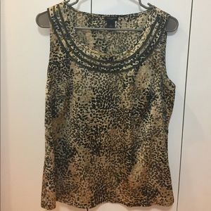 Ann Taylor sleeveless blouse