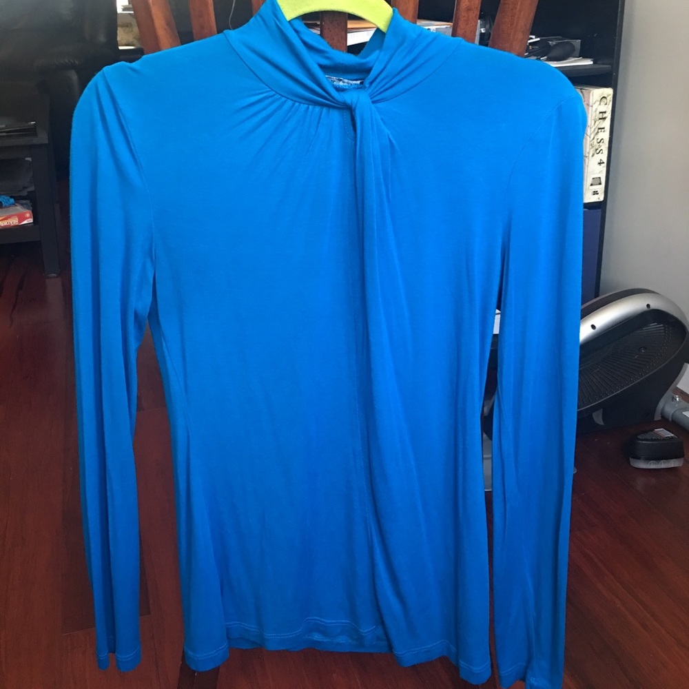 SM Cable and Gauge long sleeved blouse