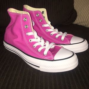 Pink High Top Converse