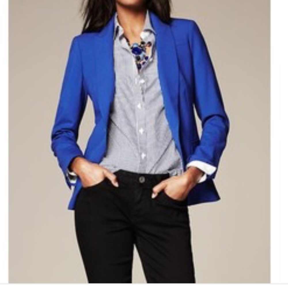 Banana Republic Light Weight Blue Blazer