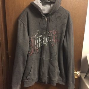 Men's Hurley zip-up hoodie