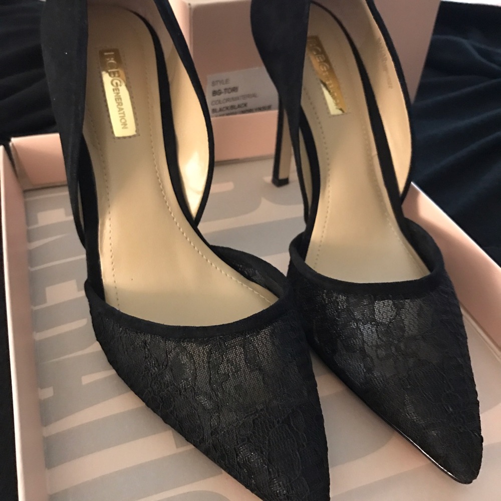 BCBGeneration Lace Mesh Shoes