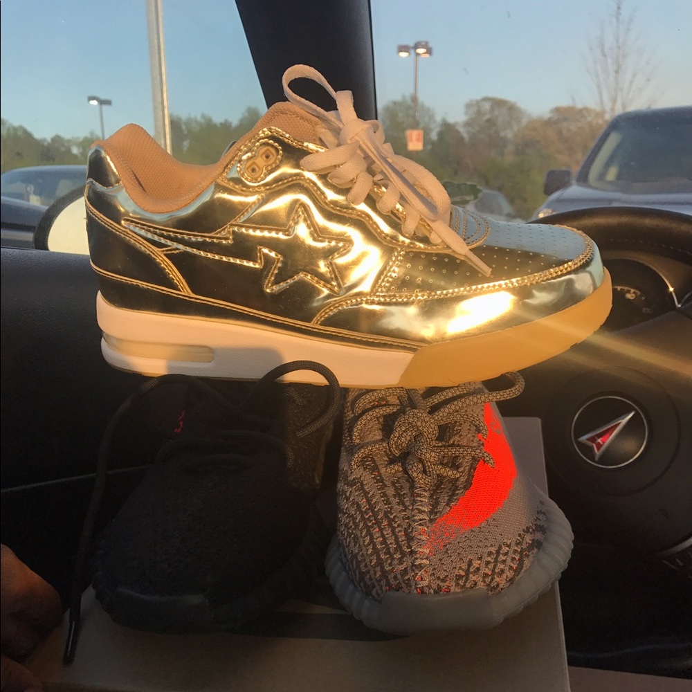 Gold foil bapestas
