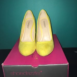 Yellow heels