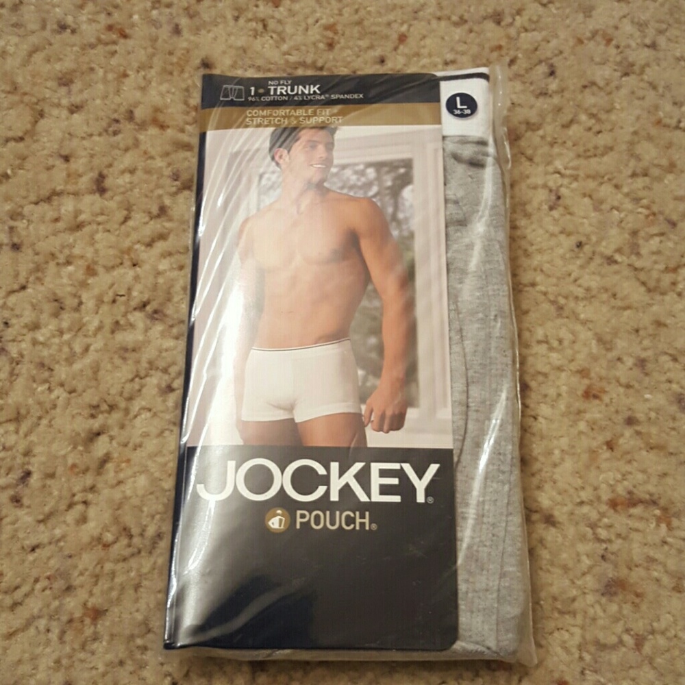 Mens Jockey Pouch Trunks-1 pair