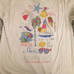 Lauren James large tshirt