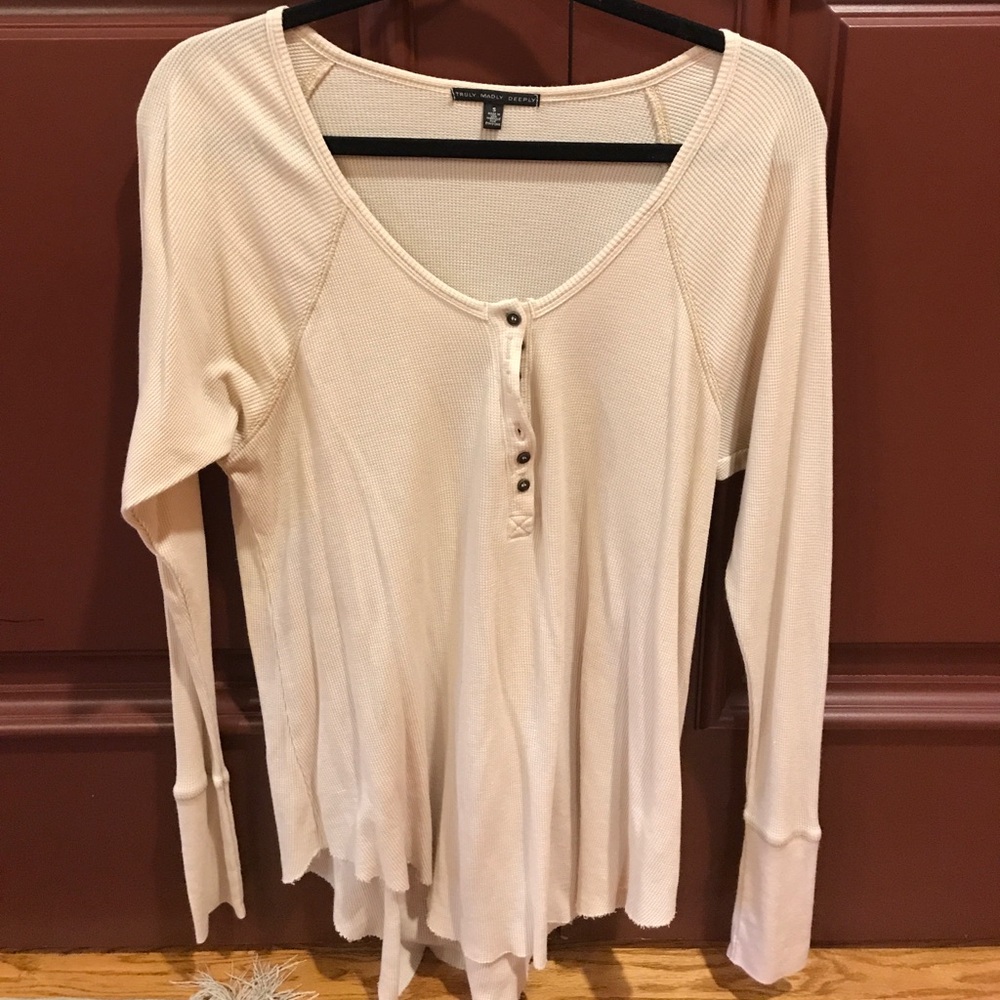 A long sleeve shirt from urban outfitters.