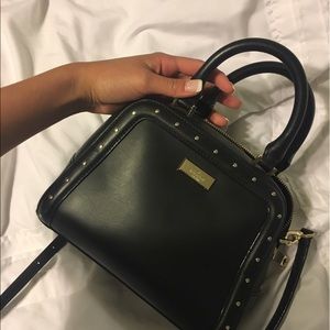 Kate Spade Black Studded Helena Street Small Rocki