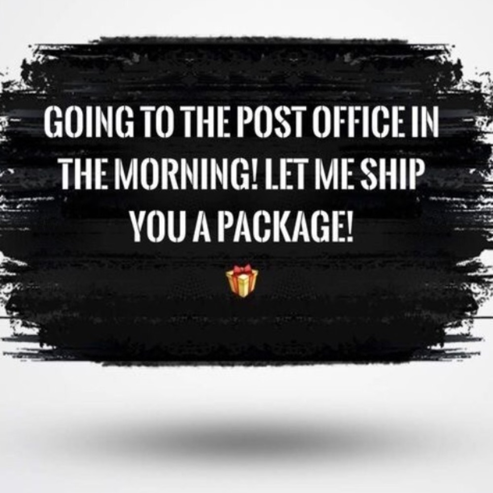 I ship out daily!