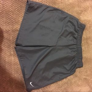 Nike running shorts.