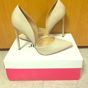Nude Work Pumps