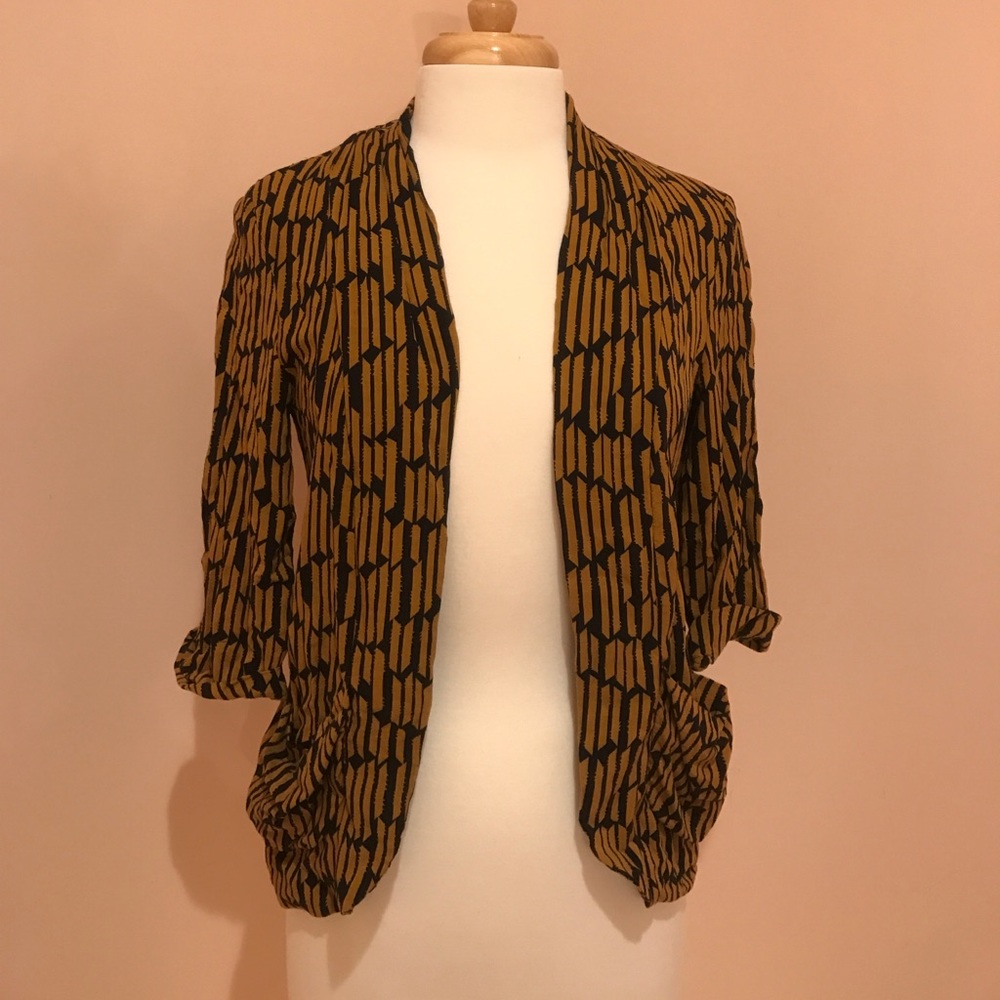Tribal fitted cardigan