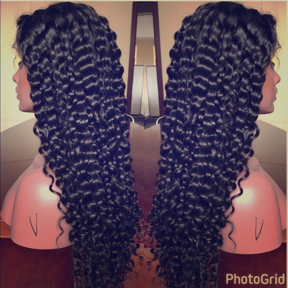 DEEP WAVE 22 INCH FULL LACE WIG 7AGRADE