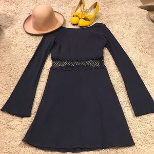 Aqua NEW with tags navy dress