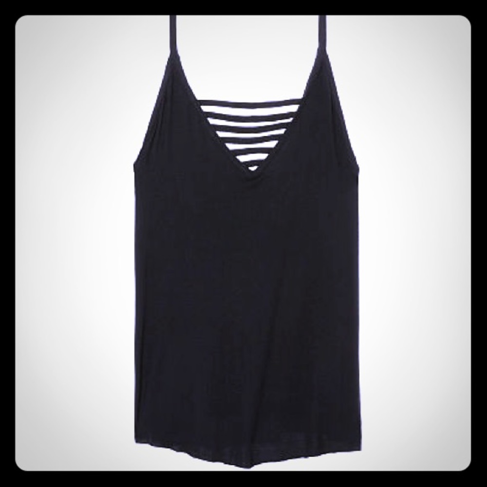 PINK brand black tank