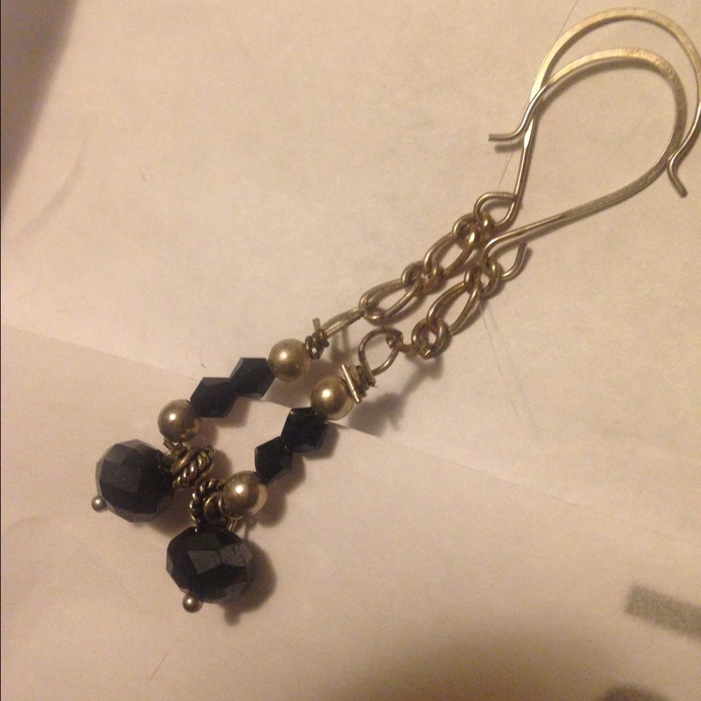 Blue crystal earrings FREE W ORDER