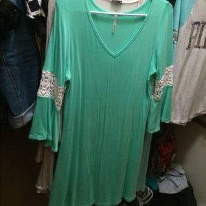 Beautiful mint green dress
